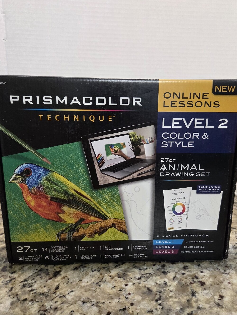 Prismacolor Technique 27ct Animal Drawing Set Level 2 Color & Style Art Pencils